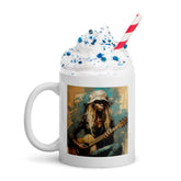 Melodic Movements White glossy mug - Beyond T-shirts